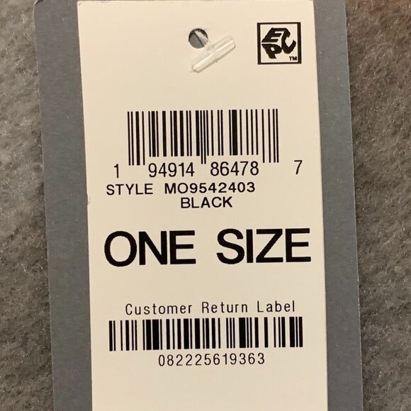 On 34th Adult Convertible‎ Plaid Soft Multi Form Scarf One Size NWT - Picture 11 of 14